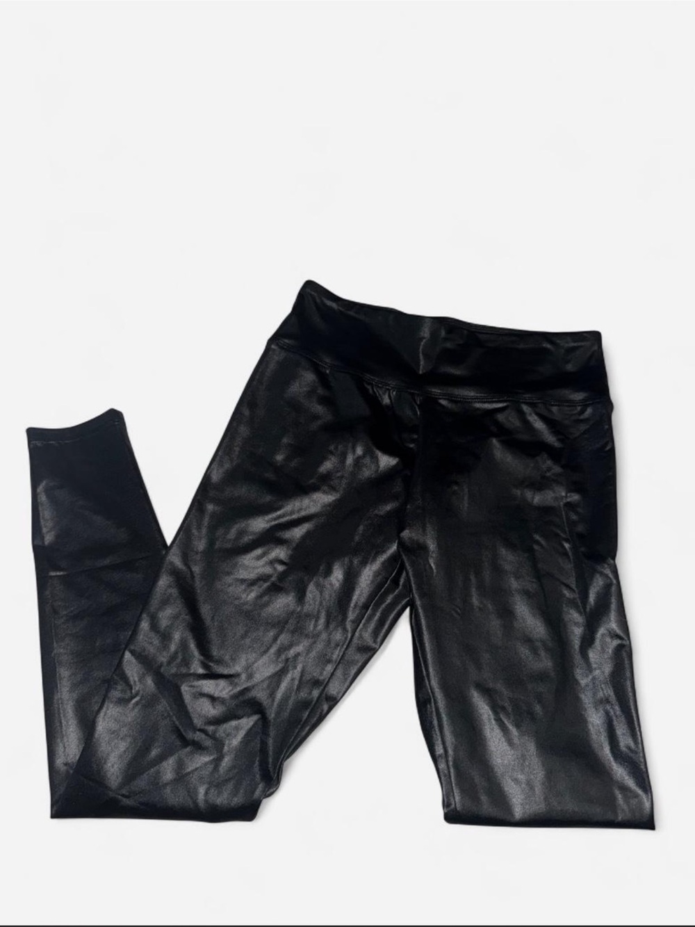 wild fable Black Faux Leather Look Leggings